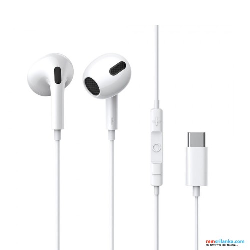 Baseus Encok Type-C lateral in-ear Wired Earphone C17 White